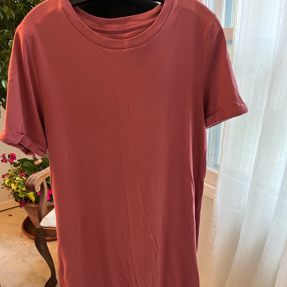 Mauve tshirt dress Large by A New Day 100% cotton